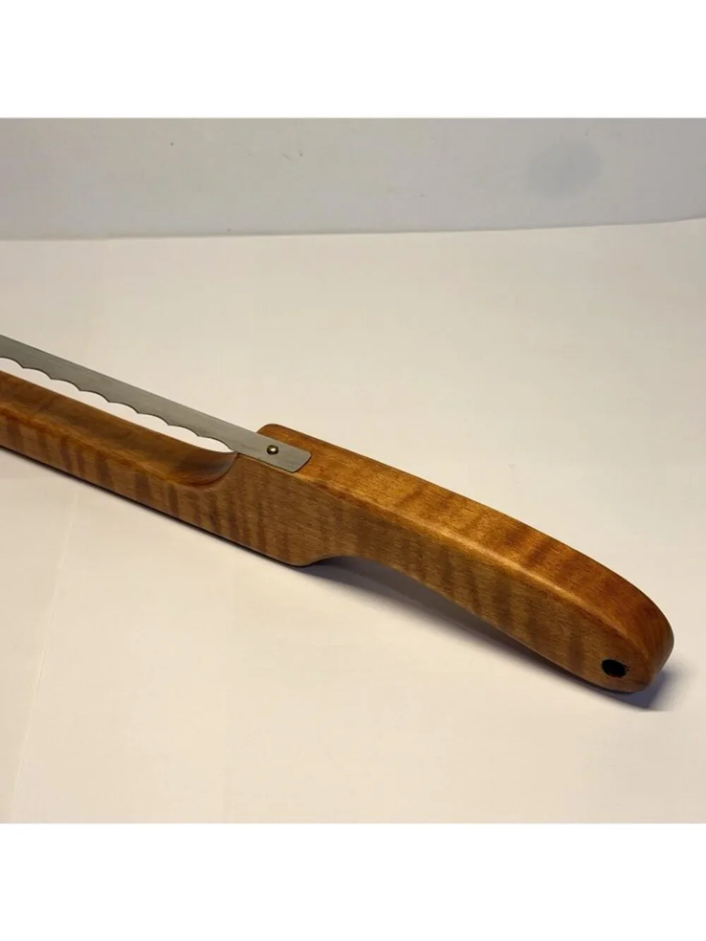 Calvin Robinson Appalachian Bow Saw Wood Handle Bread Knife Handcrafted Florida